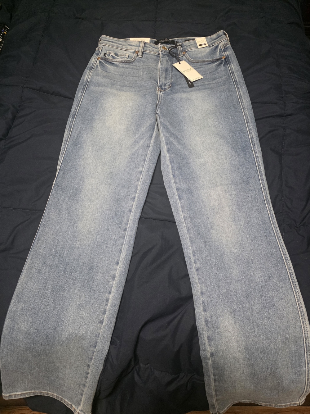 Judy Blue Light Blue Straight-Leg Women's Jeans NWT Size 13/31